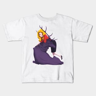 Bedelia and the Nightmare Stag Kids T-Shirt